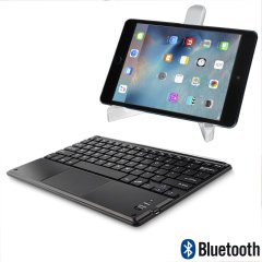 Microcase iPad Pro 12.9 2020 Bluetooth Touchpad Klavye 28 cm (TR Sticker) + Tablet Standı - AL2756