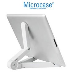 Microcase iPad Pro 12.9 2020 Bluetooth Touchpad Klavye 28 cm (TR Sticker) + Tablet Standı - AL2756