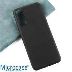 Microcase TCL 20S Matte Serisi Silikon TPU Kılıf - Siyah