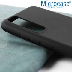 Microcase TCL 20S Matte Serisi Silikon TPU Kılıf - Siyah