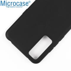 Microcase TCL 20S Matte Serisi Silikon TPU Kılıf - Siyah