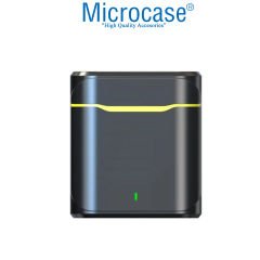 Microcase Lightning Iphone için Şarj Kutulu Video Youtuber Yayıncı Kablosuz Yaka Mikrofonu - AL4071