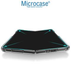 Microcase Samsung Galaxy Z Fold 3 Sert Kristal Kapak Kılıf Şeffaf