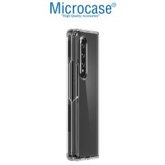 Microcase Samsung Galaxy Z Fold 3 Sert Kristal Kapak Kılıf Şeffaf