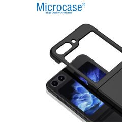 Microcase Samsung Galaxy Z Flip 6  için Mat Yüzey Sert Plastik Kılıf - AL8848