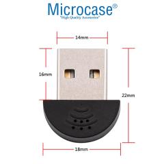 Microcase Laptop Bilgisayarlar için USB Girişli Mini Mikrofon - AL2852