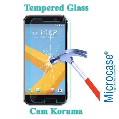 Microcase HTC 10 Tempered Glass Cam Ekran Koruyucu