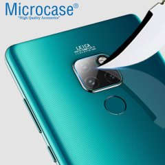 Microcase Huawei Mate 20 Kamera Camı Lens Koruyucu Tempered Glass