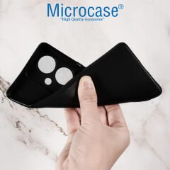 Microcase Vivo V29 Lite 5G Elektrocase Serisi Silikon Kılıf - Siyah AL3340