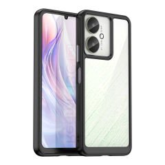 Microcase Poco M6 5G / Xiaomi Redmi 13C 5G Shield Serisi Darbeye Dayanıklı Yarı Esnek Plastik Tpu Kılıf - AL8100