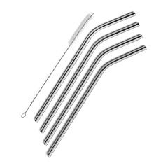 Microcase 5in1 Metal Pipet Seti Paslanmaz Çelik Pipet Çubuk - AL3606