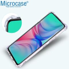 Microcase Infinix Hot 10 Anti Shock Series Silikon Kılıf Şeffaf