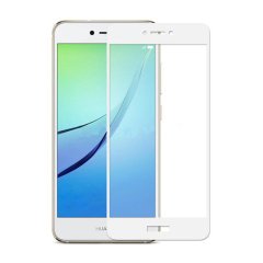 Huawei P9 Lite 2017 Renkli Çerçeveli Tempered Cam Koruma