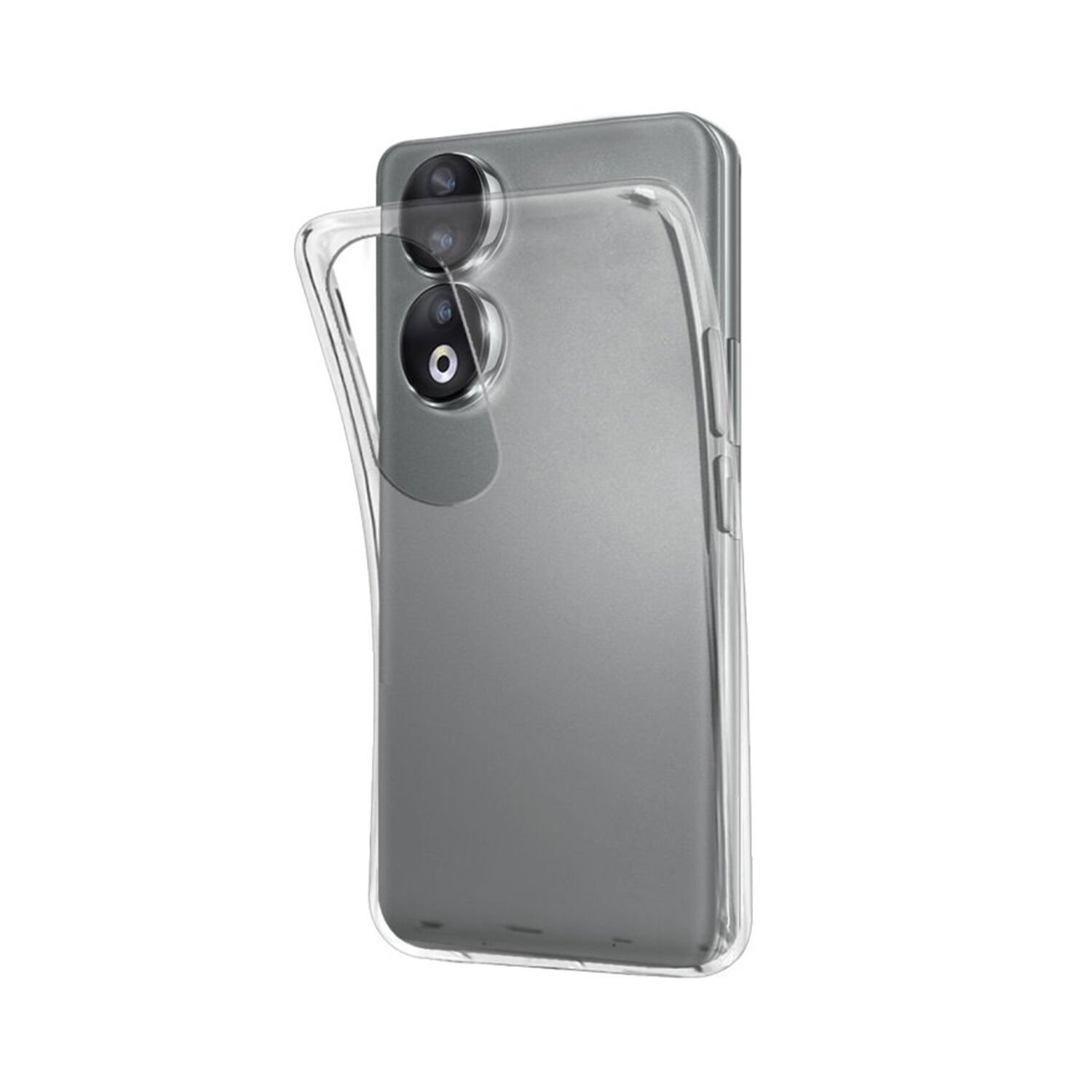 Microcase Honor 90 Slim Serisi Soft TPU Silikon Kılıf - Şeffaf AL3324