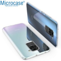 Microcase Xiaomi Redmi Note 9 0.2 mm İnce Soft Silikon Kılıf - Şeffaf