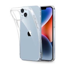 Microcase Apple iPhone 14 Plus Slim Serisi Soft TPU Silikon Kılıf - Şeffaf