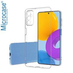 Microcase Samsung Galaxy M52 0.2 mm İnce Silikon Kılıf - Şeffaf