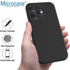 Microcase Tecno Spark 10 Pro Elektrocase Serisi Silikon Kılıf - Siyah AL3340