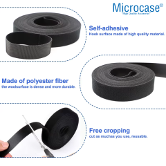 Microcase Cırt Cırt Kablo ve Malzeme Düzenleyici Kesilebilir Model 20mm X 1 metre Cırt Bant - AL5268