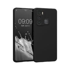 Microcase İnfinix Hot 20i Elektrocase Serisi Silikon Kılıf - Siyah AL3340