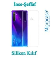 Microcase Realme 6 - Realme 5 - Realme 5i 0.2 mm İnce Soft Silikon Kılıf - Şeffaf