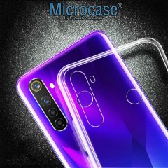 Microcase Realme 6 - Realme 5 - Realme 5i 0.2 mm İnce Soft Silikon Kılıf - Şeffaf