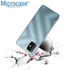 Microcase Infinix Note 10 0.2 mm İnce Silikon Kılıf - Şeffaf