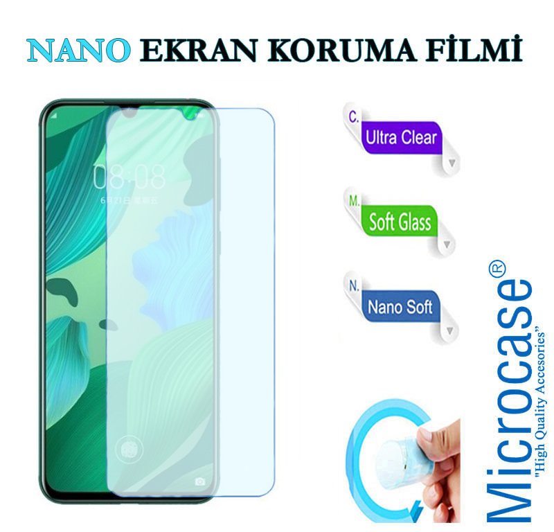 Microcase Huawei Nova 5 Pro  Nano Esnek Ekran Koruma Filmi