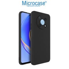 Microcase Huawei Nova Y90 Matte Serisi Silikon TPU Kılıf - Siyah