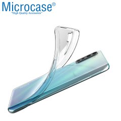 Microcase Oppo Reno 3 - Oppo A91 0.2 mm İnce Soft Silikon Kılıf - Şeffaf