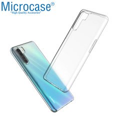 Microcase Oppo Reno 3 - Oppo A91 0.2 mm İnce Soft Silikon Kılıf - Şeffaf