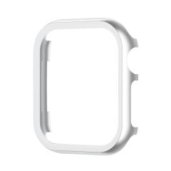 Microcase Apple Watch Ultra 49mm Metal Çerçeve Kılıf - Gümüş AL3395