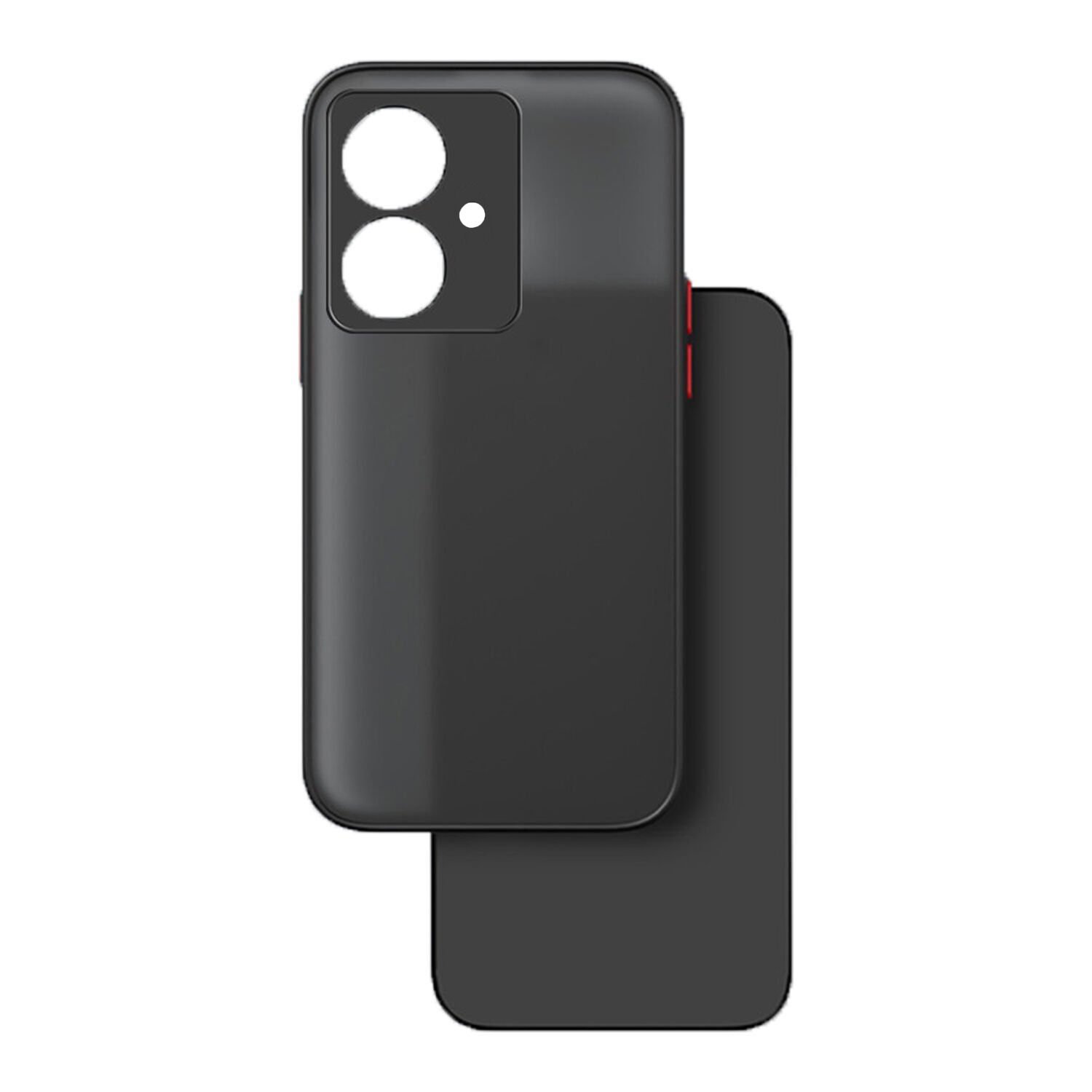 Microcase Vivo V29 Lite 5G London Serisi Darbeye Dayanıklı Kılıf - Siyah AL3415