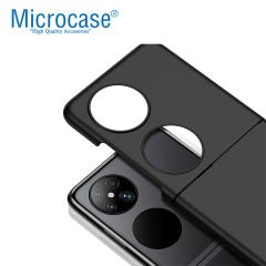 Microcase Huawei P60 Pocket  için Mat Yüzey Sert Plastik Kılıf - AL8848
