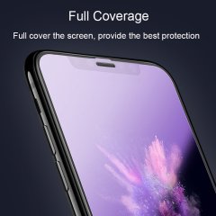 İPhone X 3D Curved Full Ekran Tempered Glass Cam Koruma Siyah