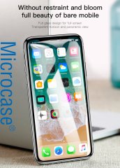 İPhone X 3D Curved Full Ekran Tempered Glass Cam Koruma Siyah