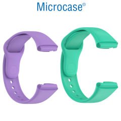 Microcase Xiaomi Redmi Watch 3 Active 1.83 inch için Uyumlu Silikon Kordon Kayış - KY88