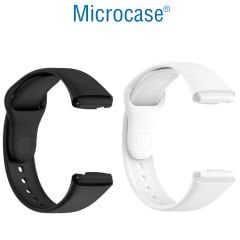 Microcase Xiaomi Redmi Watch 3 Active 1.83 inch için Uyumlu Silikon Kordon Kayış - KY88