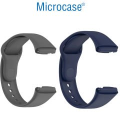 Microcase Xiaomi Redmi Watch 3 Active 1.83 inch için Uyumlu Silikon Kordon Kayış - KY88