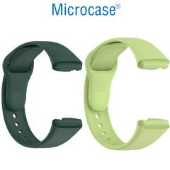 Microcase Xiaomi Redmi Watch 3 Active 1.83 inch için Uyumlu Silikon Kordon Kayış - KY88
