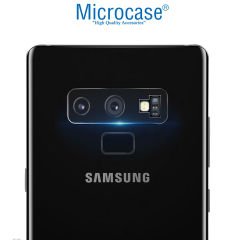 Samsung Galaxy Note 9 İnce Silikon Kılıf + Kamera Lens Koruyucu