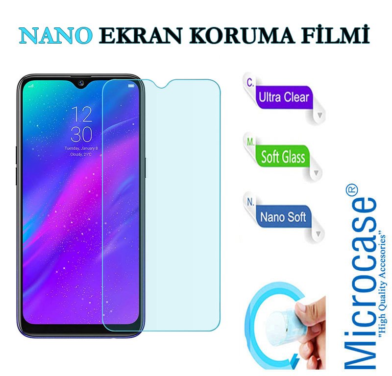 Microcase Realme 3 Pro Nano Esnek Ekran Koruma Filmi