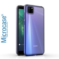 Microcase Huawei Y5p - Honor 9S 0.2 mm İnce Soft Silikon Kılıf - Şeffaf
