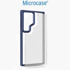 Microcase Samsung S24 Ultra  Luna Serisi Köşe Korumalı Sert Rubber Kılıf - AL3422