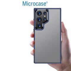 Microcase Samsung S24 Ultra  Luna Serisi Köşe Korumalı Sert Rubber Kılıf - AL3422