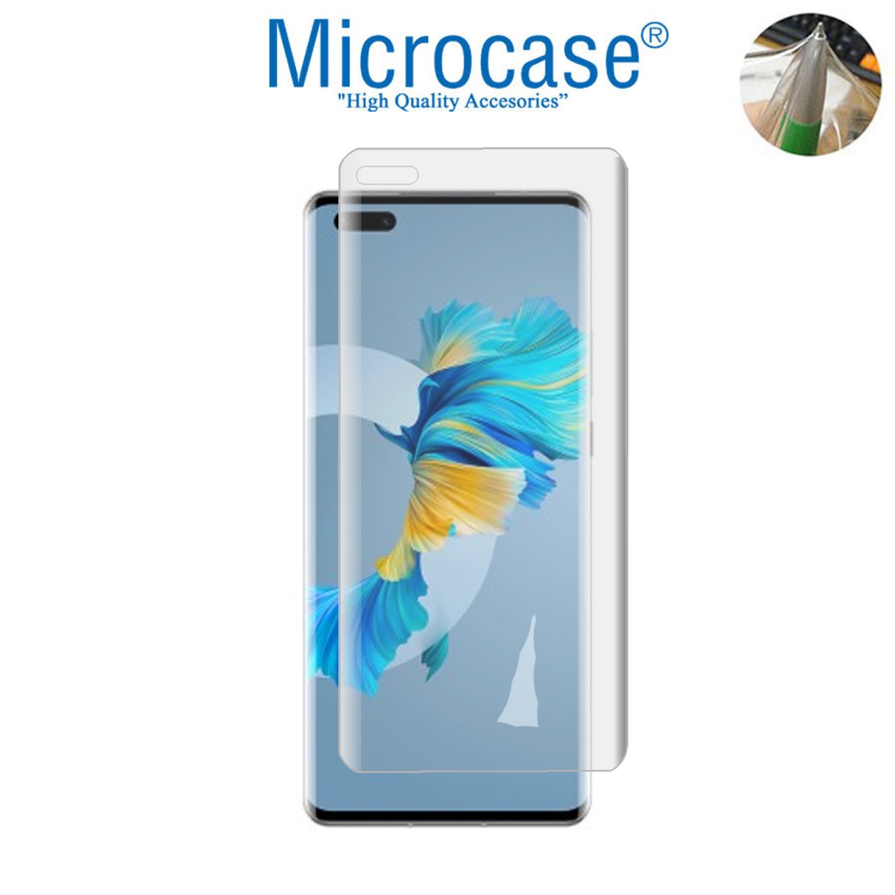 Huawei Mate 40 Pro Full Ön Kaplama TPU Soft Film