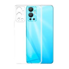 Microcase Infinix Hot 12 Slim Serisi Soft TPU Silikon Kılıf - Şeffaf AL3324