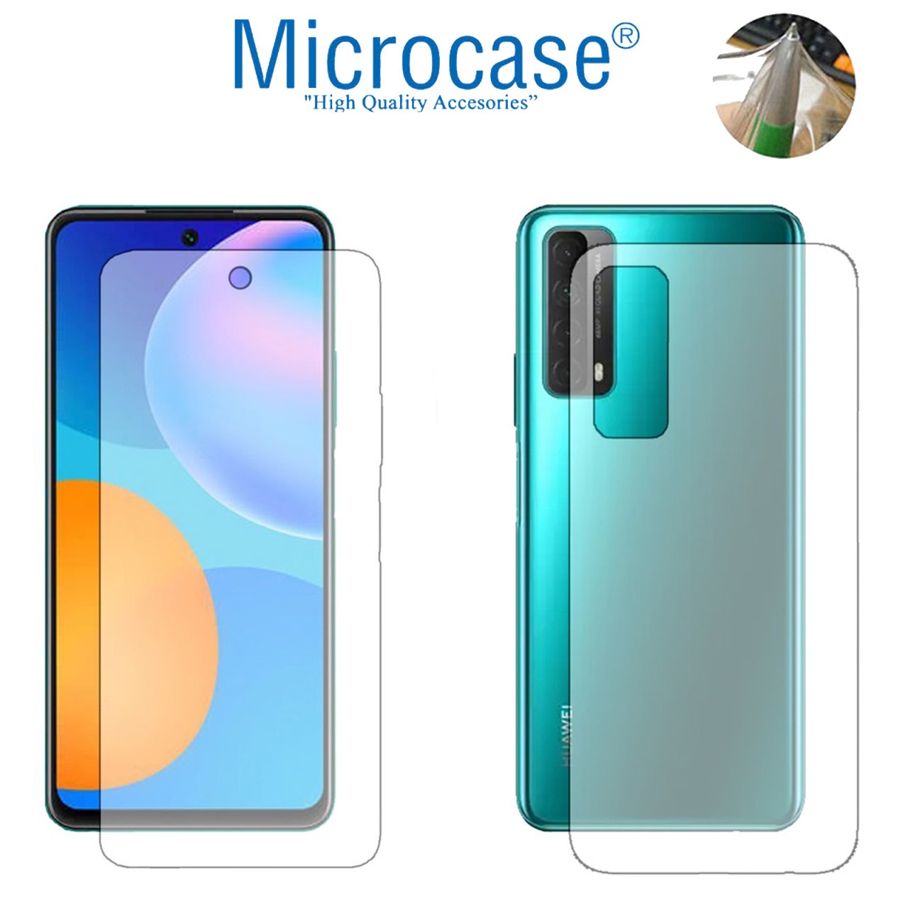 Huawei P Smart 2021 Full Ön Arka Kaplama TPU Soft Film