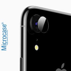 iPhone XR İnce Silikon Kılıf + CAM + Kamera Lens Koruyucu