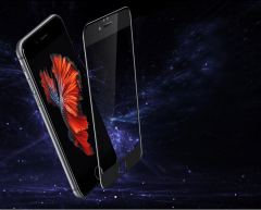 İPhone 6 Plus 6S Plus 3D Curved Full Ekran Tempered Glass Cam